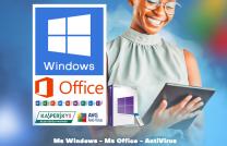 Clé authentique : windows, office, anti-virus mediacongo